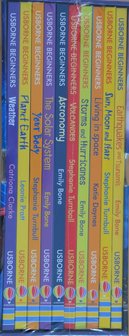 Usborne Beginners Science Collection - 10 books