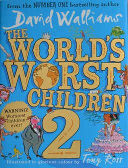 Pakket 15: 5 Engelse leesboeken van David Walliams, licht beschadigd
