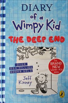 Diary of a Wimpy Kid: The Deep End - Jeff Kinney (hardcover)