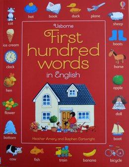 First Hundred Words in English - Heather Amery &amp; Stephen Cartwright