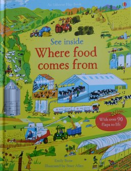 See Inside Where food comes from - Usborne Flap Book
