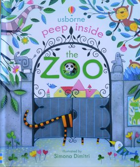 Peep Inside the Zoo - Usborne Flap Book