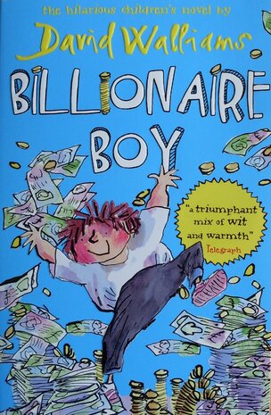 Pakket 4: 5 Engelse leesboeken van David Walliams, licht beschadigd