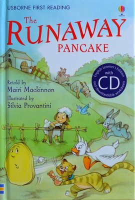 Level 4: The Runaway Pancake (Book CD) - Usborne First Reading