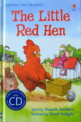 Level 3: The Little Red Hen (Book CD) - Usborne First Reading